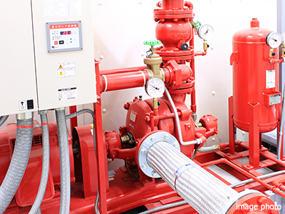 泡消火設備イメージ｜パークハウス赤坂氷川